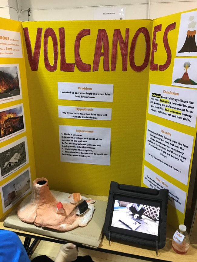 Science Fair Projects For 5th Grade Volcanoes